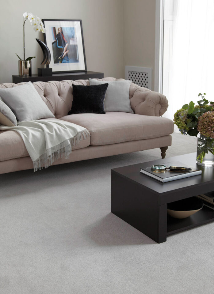 Cormar Carpets   Home Counties Plains Silver Cloud